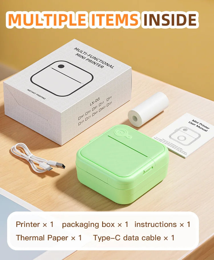 DOLEWA D8 Portable Mini Printers