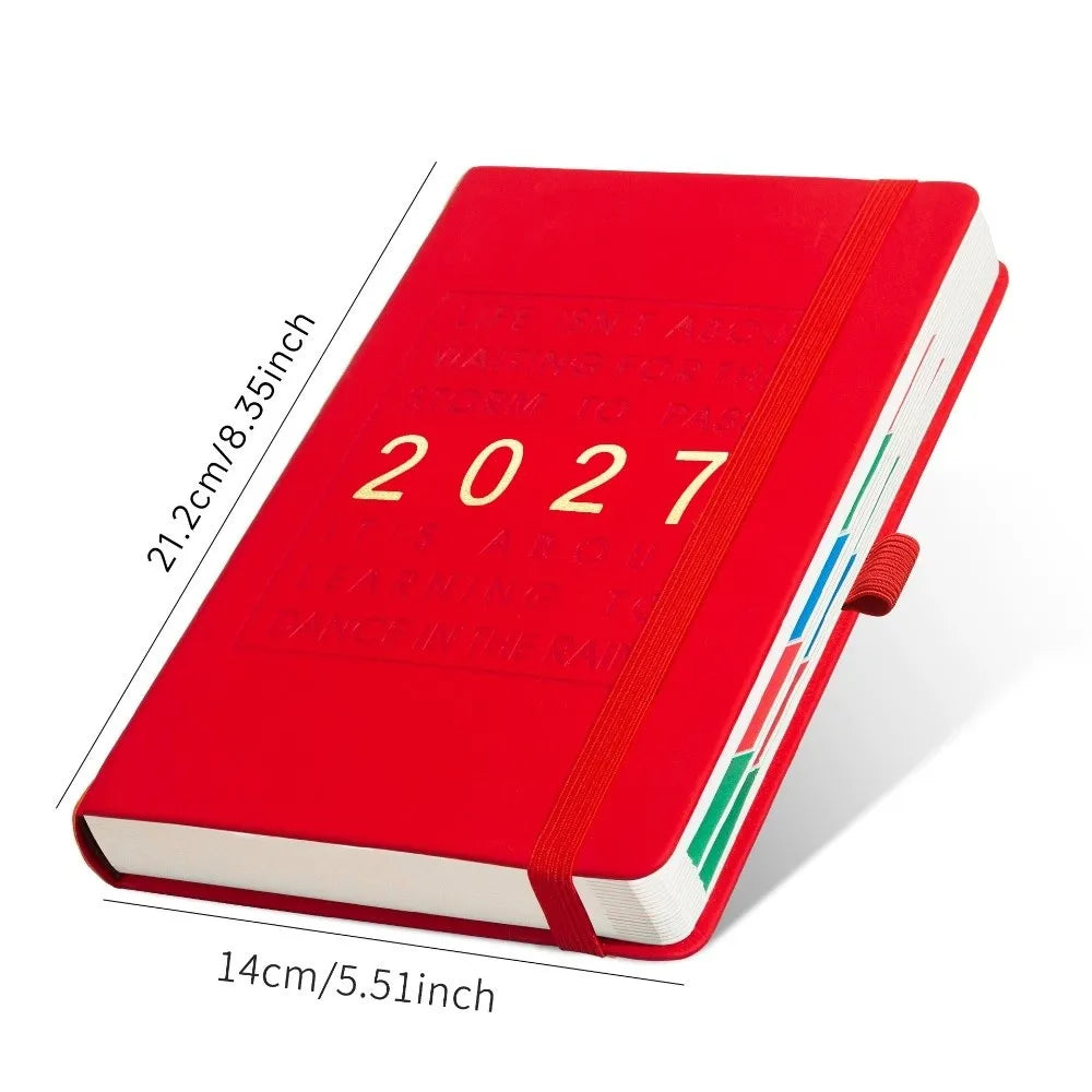 New A5 2027 Schedule Book with Calendar