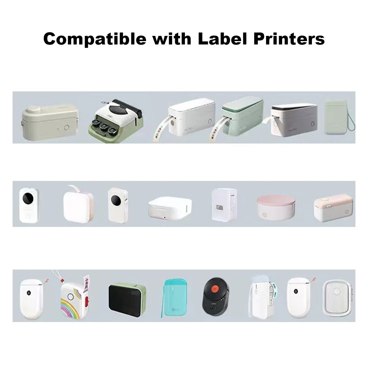 Label Tapes Rolls for Phomemo D30 Label Maker - 15mmx30mm