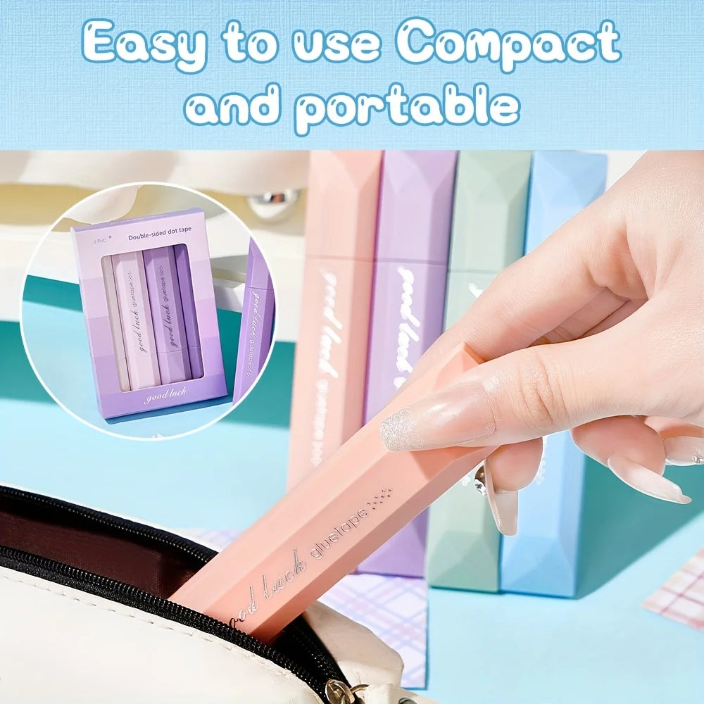 4-Pack Double Sided Tape Roller