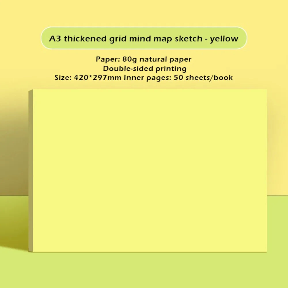 Simplicity A3 A3 Map Planning Draft Paper Notebook