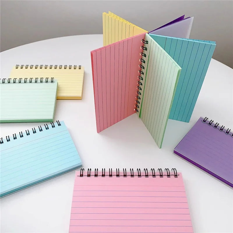Colorful Tearable Spiral Writing Pad