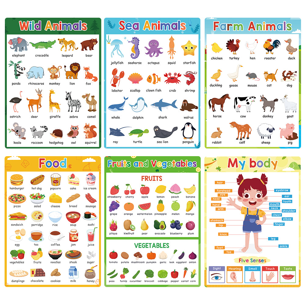 Educational Posters for Preschool