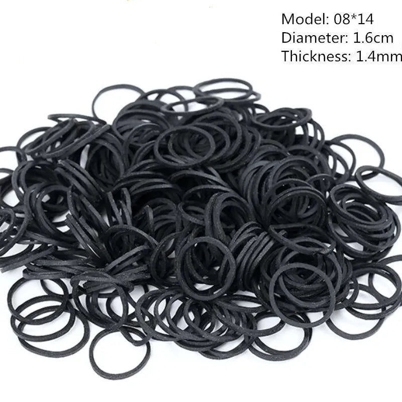 100 Pcs Various size Elastic Rubber Bands