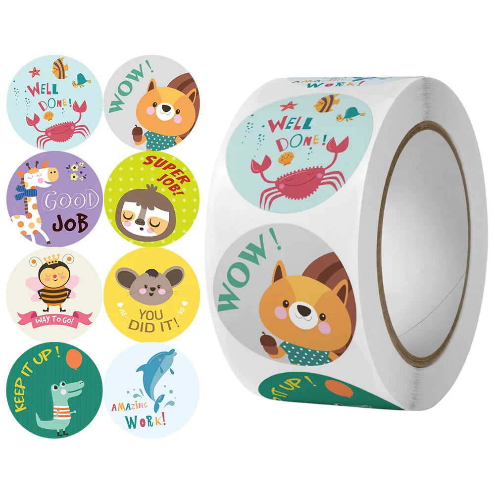 100-500pcs Cute Star Stickers