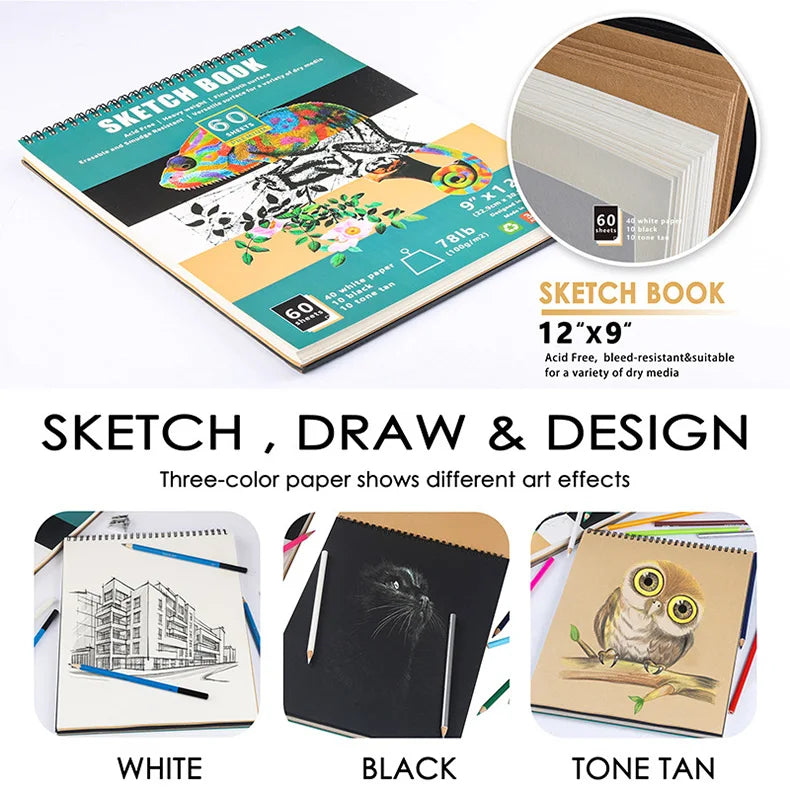 KALOUR Pro Sketching Pencil Set