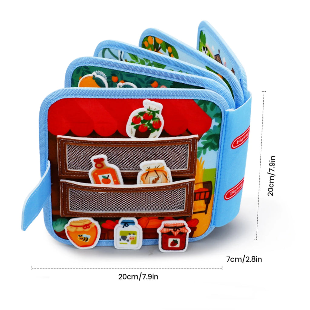 Giraffe Busy Book Preschool Learning