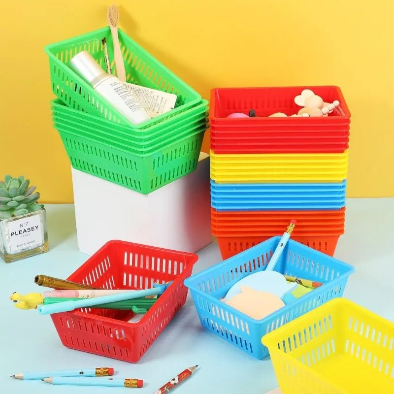 28pcs Plastic Organizer Baskets