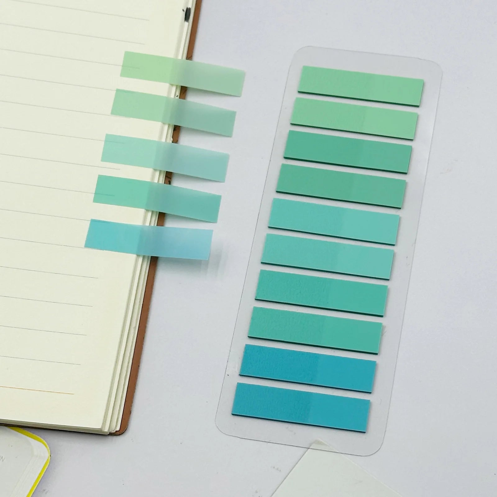 200Pcs Color Stickers Transparent Index Tabs