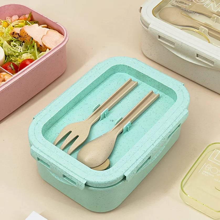 1pc Wheat Straw Lunch Box