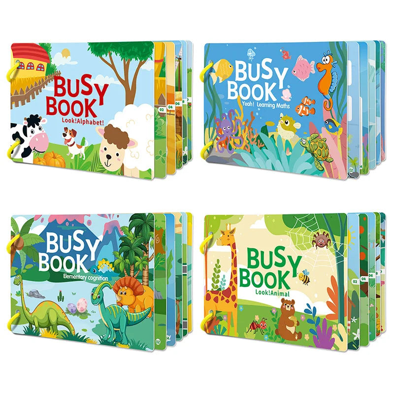 Busy Book for Toddlers Ages 2-6