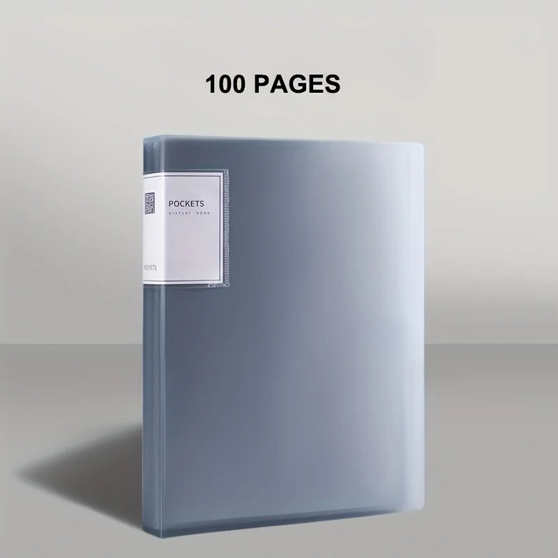 Transparent Insert Folder Album Storage Folder