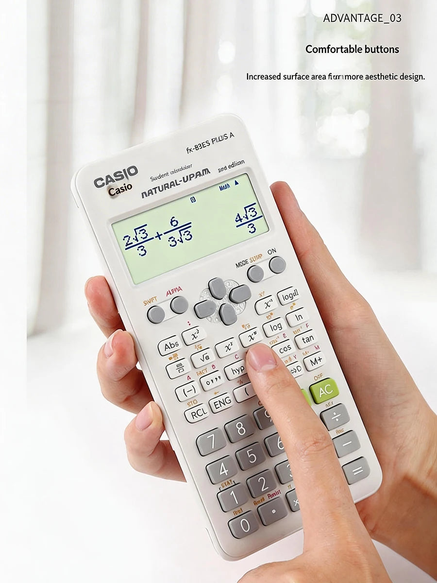 Casio Genuine FX-82ES Multifunction Scientific Calculator