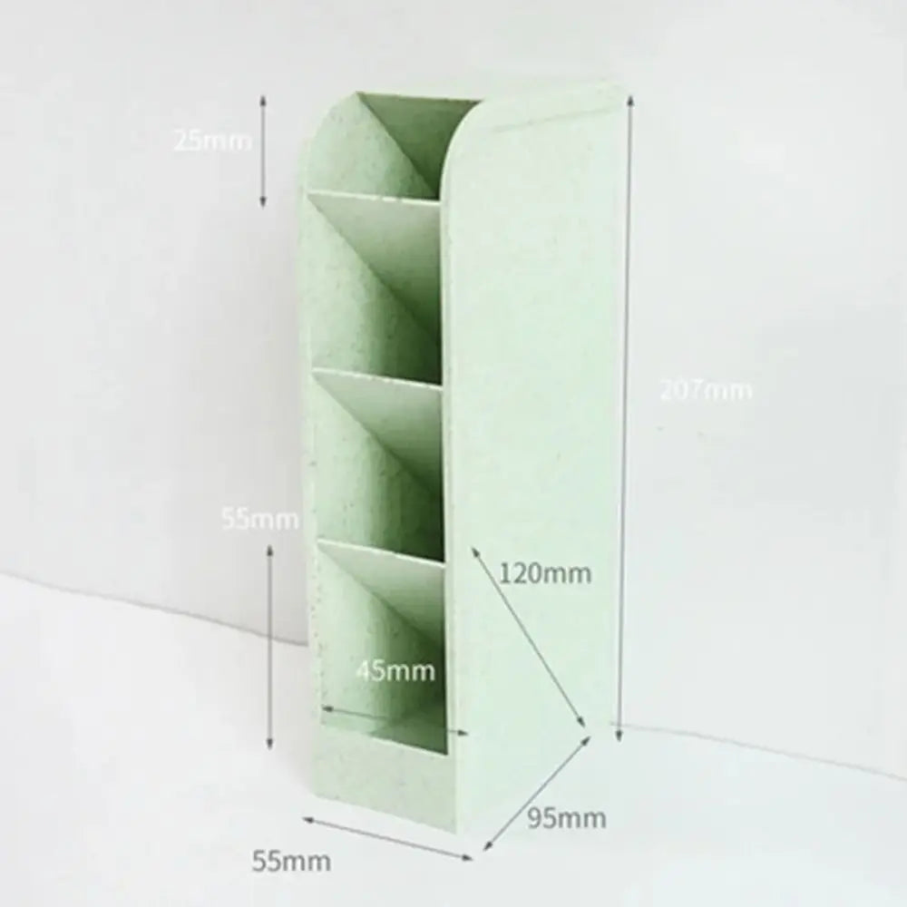 Macaron Color Oblique Insertion Desktop Organizer