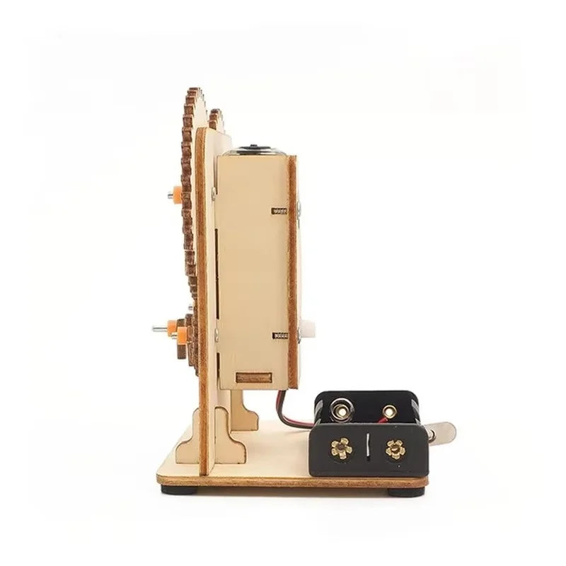 STEM Wooden Mechanical Gear DIY 3D Puzzle