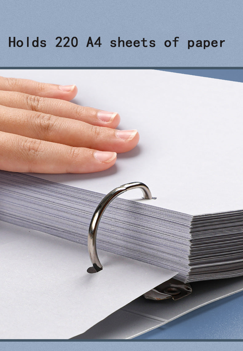 A4 4-hole D-type Clip Binder Folder