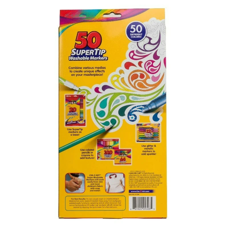 Super Tip Washable Markers