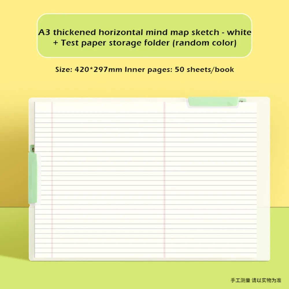 Simplicity A3 A3 Map Planning Draft Paper Notebook