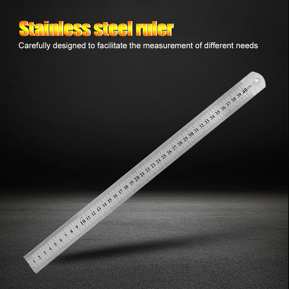 Metal Scale Stainless Steel Straight Ruler