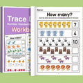 Interactive Preschool Math Workbook